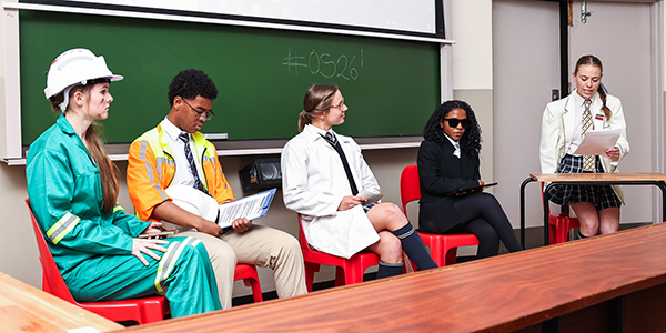 Grade 11 learners dig deep for solutions to illegal mining